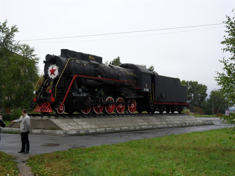 Сосногорск паровоз памятник